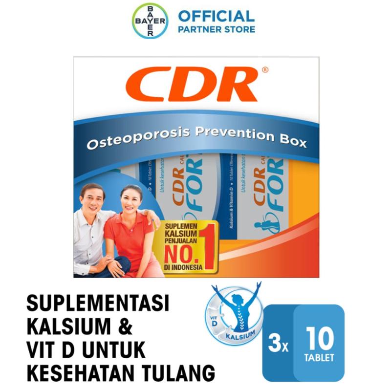 Osteopack CDR Fortos 10 tablet x 3 unit - Shop | Tokopedia
