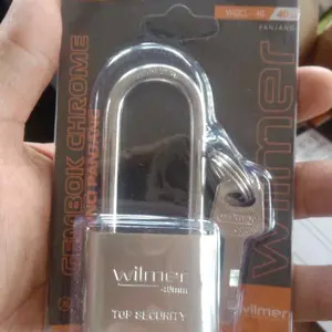 Gembok Pagar Panjang Pintu Rumah 30mm 40mm 50mm 60mm Anti Maling Karat Air Gudang Toko Rolling Door