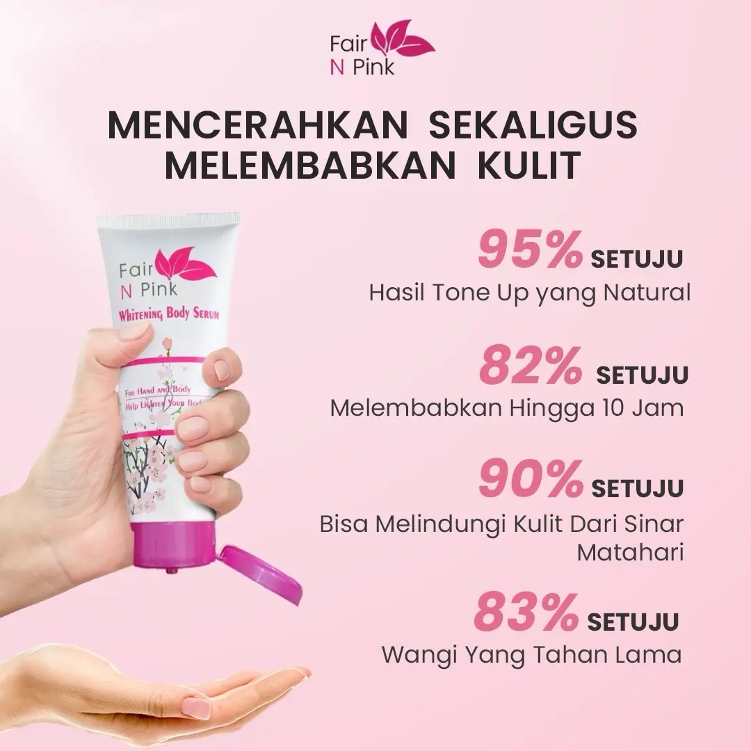 Fair N Pink Whitening Body Serum