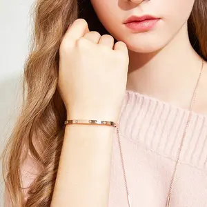 Gelang Titanium Anak Dan Dewasa aksesoris Elegan Anti Karat Bracelets Costume Fashion Kids