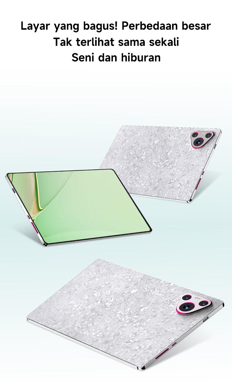 Miracle  2025 M66 Promax 11.8" Tablet [16GB+1TB]1Pengalaman Pro Layaknya PC|120Hz OLED RealColor tablet FullView Display l Ultra-tipi l Tablet cerdas HD l Hiburan Kantor Wifi Bluetooth Kamera Layar sat