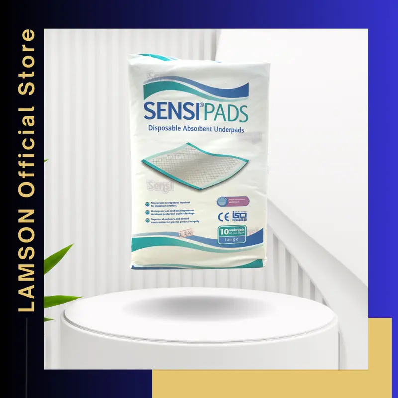 Sensi Pads L / Sensi Underpad L Per Pack isi 10 Pcs 0