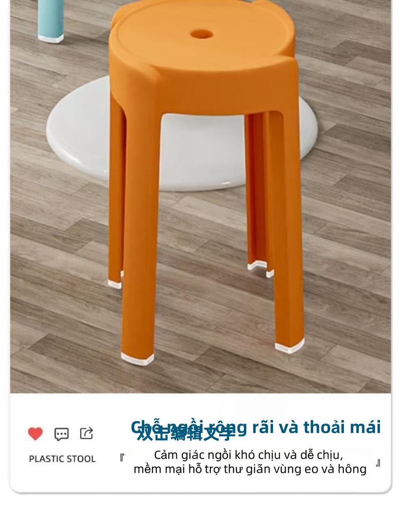 Product Introduction of Ghế Đẩu, Chất Liệu Nhựa Dày, Sử Dụng Trong Gia Đình, Bàn Ăn, Mạnh Mẽ Và Bền, Ghế Đẩu Nấu Ăn, Thiết Kế Đơn Giản, Ghế Đẩu Cao, Phong Cách Bắc Âu, Thích Hợp Cho Phòng Khách, Với Thiết Kế Cối Xay Gió, Kích Thước Nhỏ 13