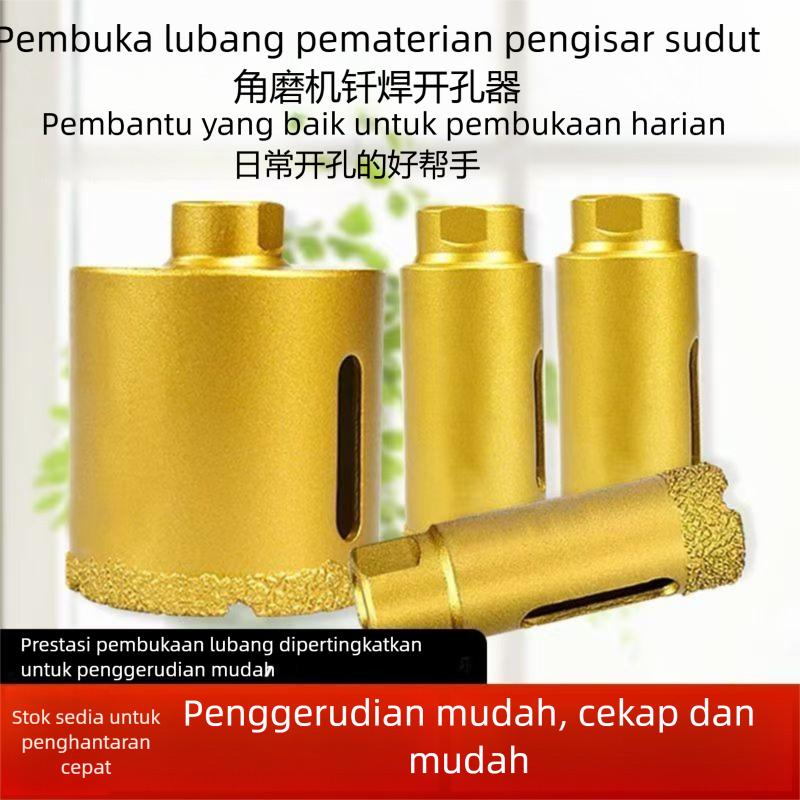 Mata Bit Teras Kering Vakum Dipasang, Benang M10, Diameter 8-75mm ...