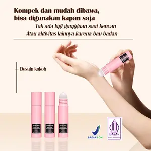 HOBE BAR White Peach Scented Antiperspirant, Suitable for Both Men and Women (20 ml) Lasting Red hobe  bar roll tawas anti bakteri butuh  antiperspirant butuh  deodorant Girls Bau Pewangi