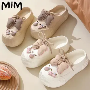 MIM Cross Sandal Baim Sandal Wanita ABG Pita TaliAnti Licin Model Kekinian Bisa COD