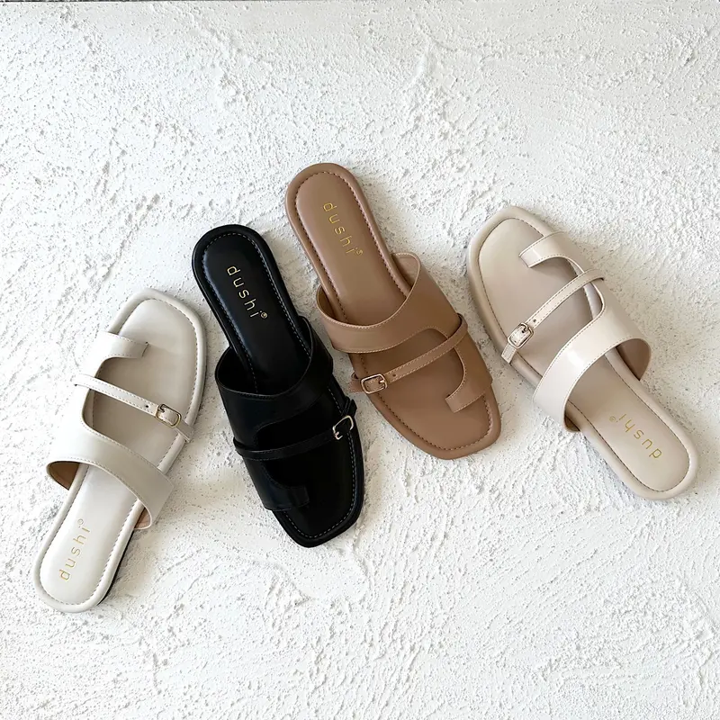 GEMMIE Rubi Sandal Wanita Flat Teplek - Sendal Selop - Shoes 6