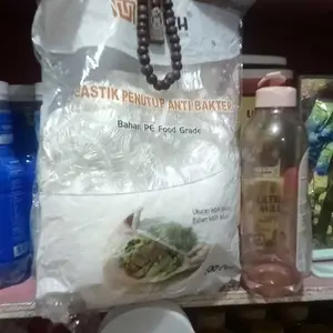 Plastik Pelindung 100 Pcs Makanan Food Grade Penutup Makanan Plastik Karet Shower Cap Penutup Kepala