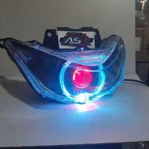 REFLEKTOR LAMPU DEPAN SET BEAT NEW DELUXE GEN 1 K1A BILED BILLED ALA ALA 4.5 INCH Kendaraan Motorcycle