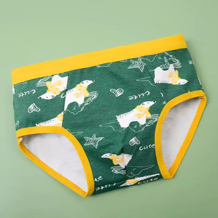Missoofficial.id CD1774 Celana Dalam Segitiga Anak-anak Unisex Celana dalam CD katun Motif Kartun Lucu Fashion 2