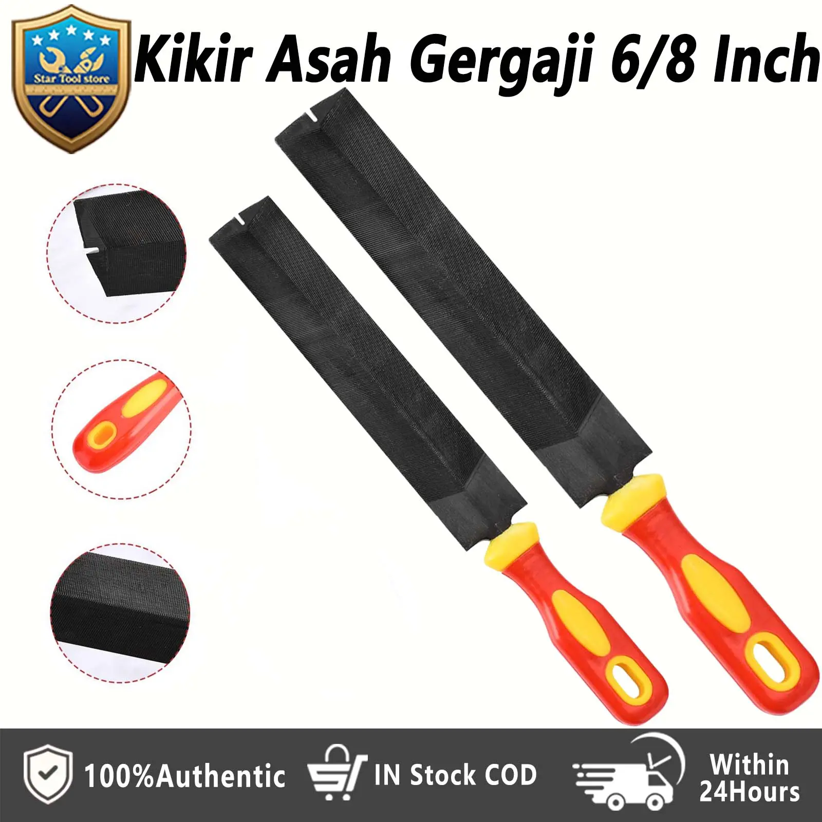 File Besar 6 Inch 8 Inch - Kikir Berlian untuk Shaping Kayu Mebel
