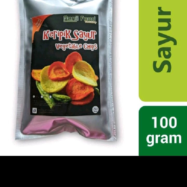 Keripik Buah Mix Kualitas Ekspor Panji Food kemasan ekonomis 65gram Snack Kerupuk Kering Cemilan 7