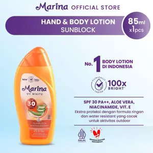 Marina UV White Sunblock SPF 30 [85 ml / 1pcs