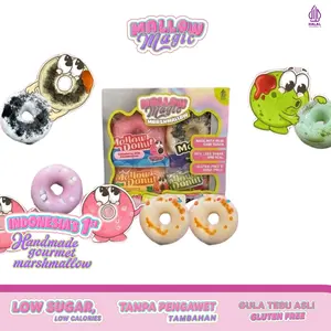 MALLOW DONUT SERIES - 4 PILIHAN FLAVOR By Mallow Magic (HALAL)