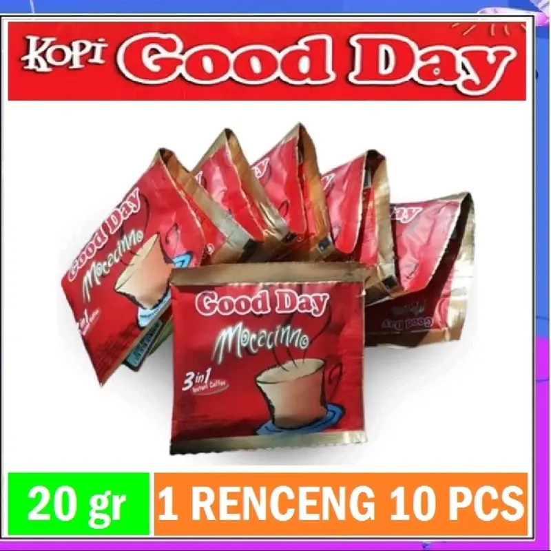 kopi gooday mocacinno 1 renceng Coffee Robusta 3