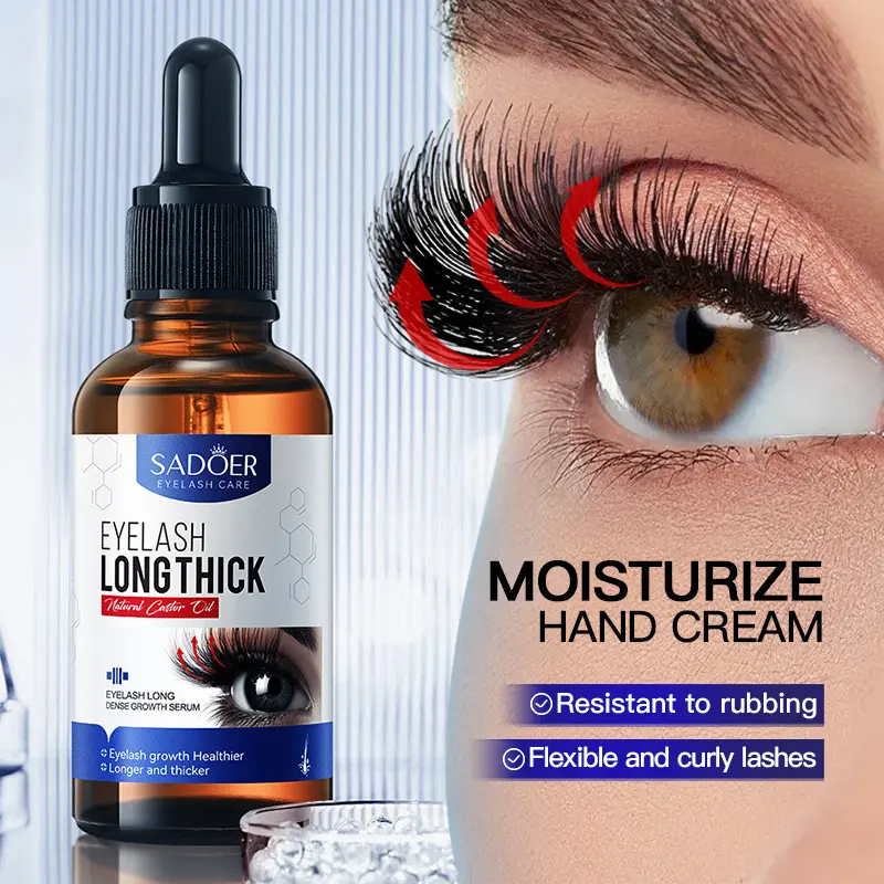 Curly Eyelash Thick eye black SADOER Slim Thick essence