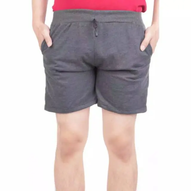 Celana Boxer polos katun Babyterry celana pendek celana santai Celana Tidur 2