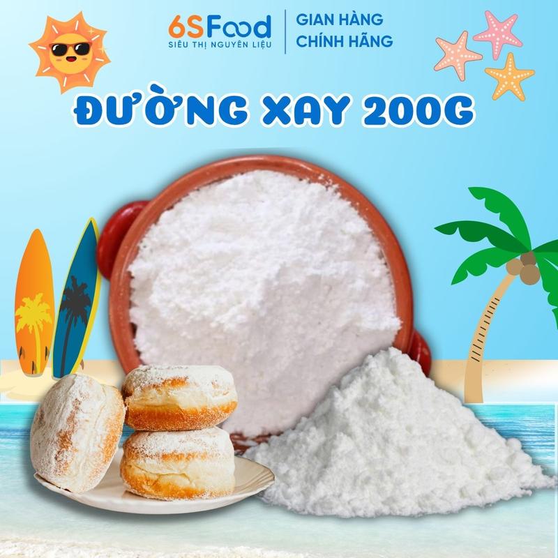 200gr Đường Bột, Đường Xay, Đương Mịn Làm Bánh Biên Hòa - 6SFOOD