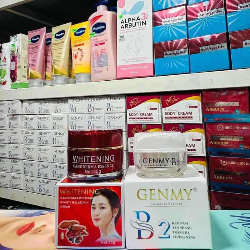  Combo Kem Genmy B2 và kem Whitening 7 day 