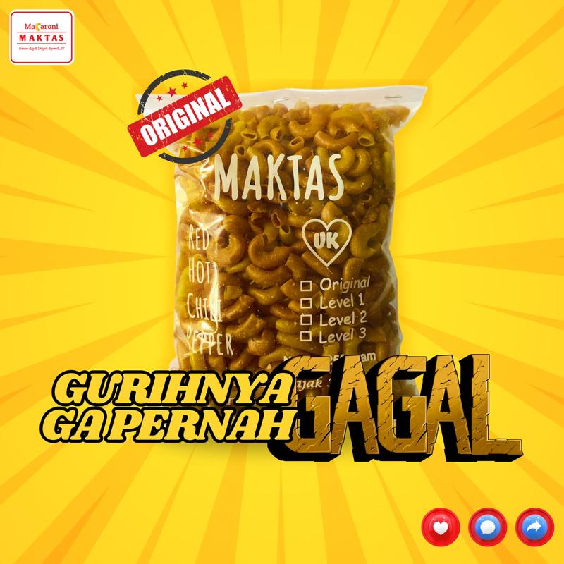 MAKARONI MAKTAS KEMASAN 1KG TERLARIS TERMURAH 5