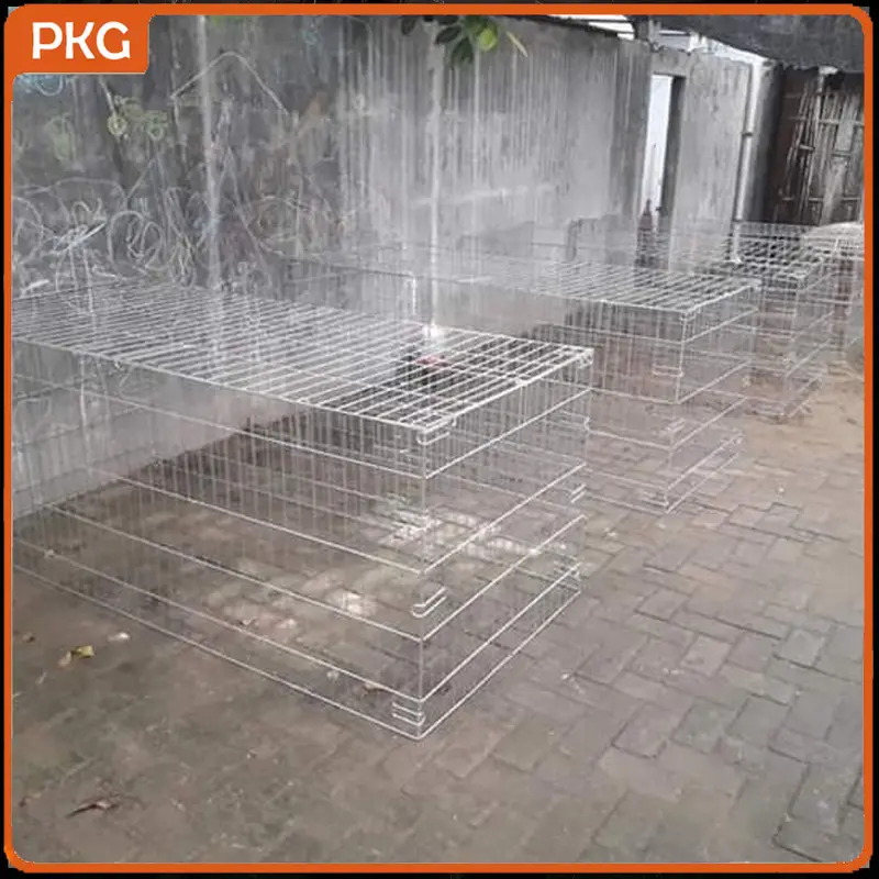 Kandang Umbaran Galvanis Besar 200cm Untuk Ayam Jago Bangkok, Kurungan Umbaran Jumbo 2 Meter Murah 6