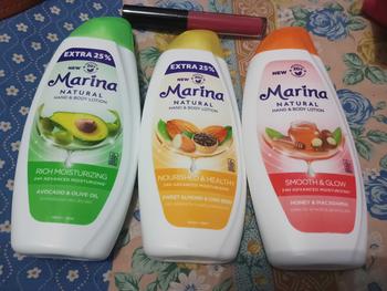 Product Review of 3-pcs Marina Natural hand and Body Lotion 188ml from R**p 0