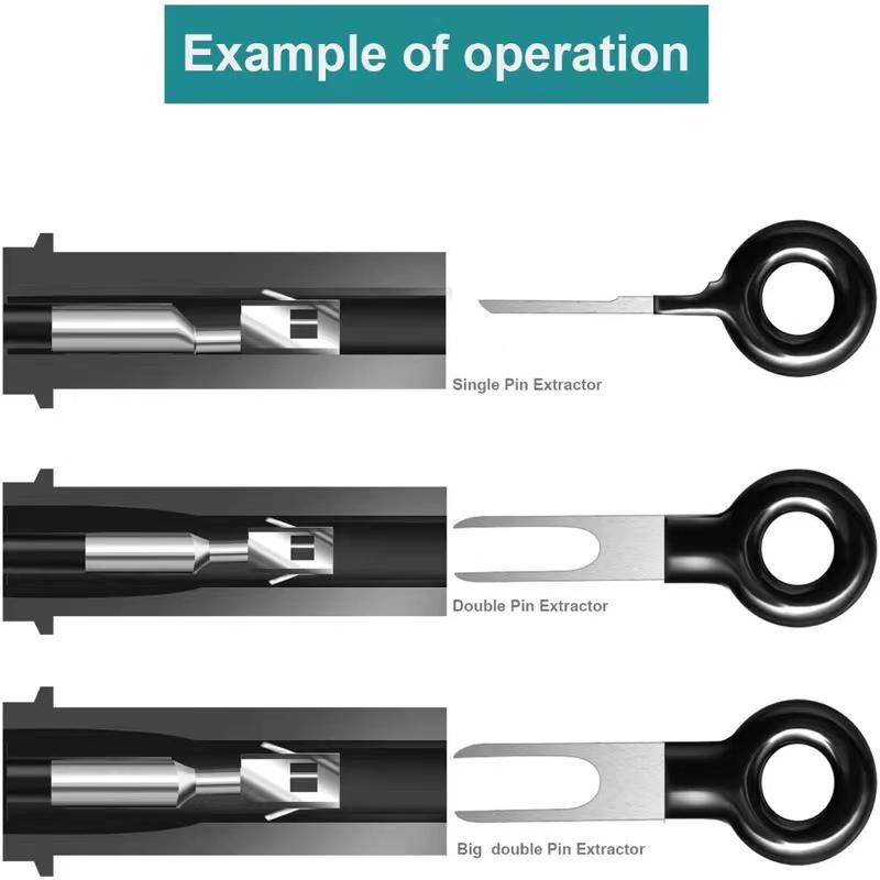 Product Introduction of Lensent 41pcs 11pcs set terminal connectoroin remover model car wire socket pin Wire Terminal removal opener tool socket pembuka Cable Connector Crimp Pins Extractors Hand Tool Plug Key Pin Ejector Release Pin Kit 16