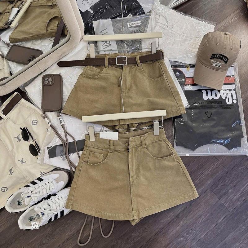 Chân váy jean nữ dáng chữ A màu nâu rêu cạp cao , quần váy dáng chữ A ôm eo hottrend 2025 | BigBuy360 - bigbuy360.vn Chân váy jean nữ dáng chữ A màu nâu rêu cạp cao , quần váy dáng chữ A ôm eo hottrend 2025 | BigBuy360 - bigbuy360.vn