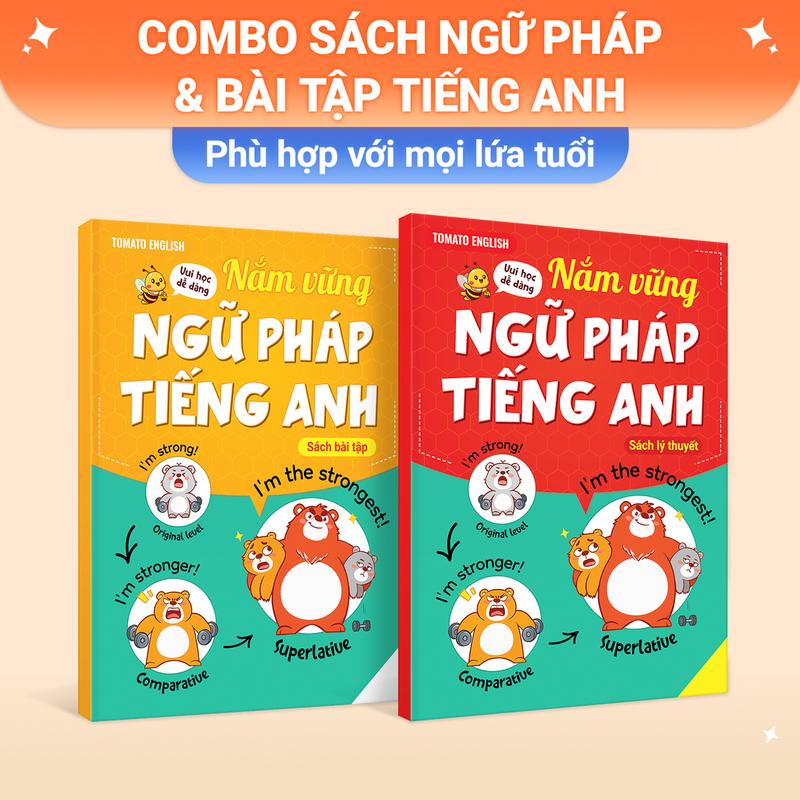 Nắm Vững Ngữ Pháp Tiếng Anh - Giải Đáp 154 Vấn Đề Ngữ Pháp Dễ Hiểu – Combo Sách + Bài Tập Có Đáp Án Tự Học Cho Mọi Lứa Tuổi