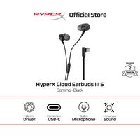 Gambar HyperX Cloud Earbuds III S Gaming Wired - Red / Black USB-C Stereo Bass Microphone PC Nintendo Switch Console Controllers Original - Black dari HyperX Indonesia Kota Administrasi Jakarta Utara 1 Tokopedia