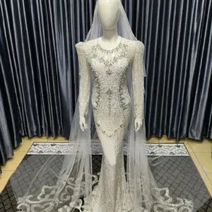 kebaya akad putih slimdres mewah