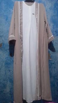 Product Review of Gamis Abaya rompi cringkle airflow by dereza style Dress Wanita Muslim Arab Variasi Crinkle from i**a 1