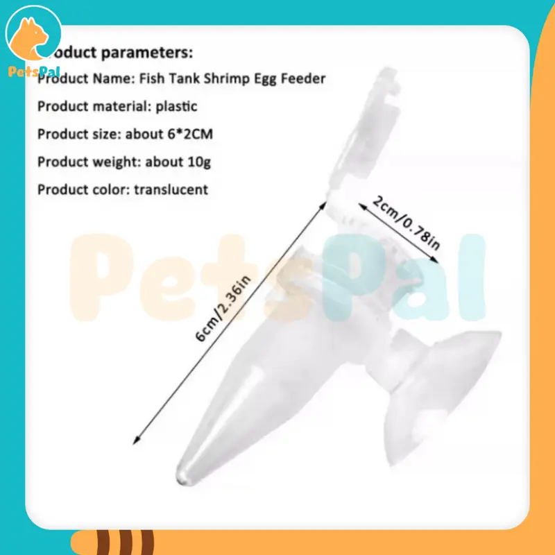 Tempat Makan Ikan Otomatis Mini Pengumpan Pelet Telur Udang Pengumpan Ikan Hias Pengumpan Ikan Kecil Fish Tank Shrimp Egg Feeder Automatic 6