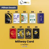 Gambar Millway - Kartu elektronik serbaguna special desain Millway - 01 dari Millway Indonesia Kota Administrasi Jakarta Pusat 1 Tokopedia