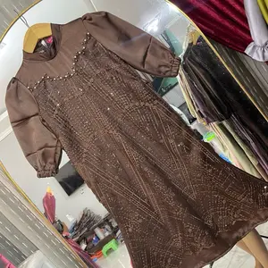 BIANCA KIDS DRESS ANAK Bahan Satin MAXMARA Nyaman Cocok untuk Berbagai Acara Warna Cerah dan Menarik Ukuran Variatif