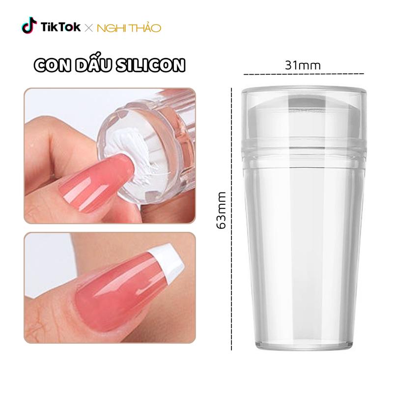  Con dấu silicon in móng tay NGHI THẢO 