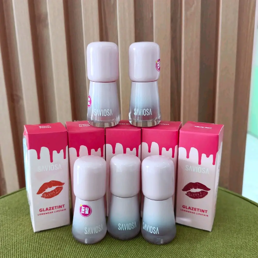 saviosa glazetint longwear lipstain