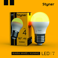 Gambar Lampu LED A BULB STYNER TIPE 4 KUNING dari 56 Mart Official Kota Surabaya 1 Tokopedia