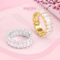 Gambar Kimora - Cincin Titanium Wanita Prince Cnt197 - GOLD 6 dari Kimora Jewelry Kota Denpasar 1 Tokopedia