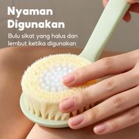 Gambar OHSOME DULCE VIDA Two Color Bathing Brush Sikat Mandi Penggosok Punggung Shower - Green dari OHSOME Homeliving Kab. Bekasi 2 Tokopedia