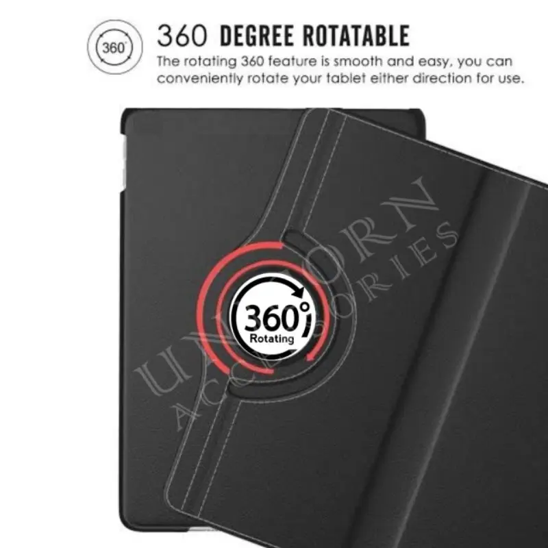 Case Advan Tab Sketsa 2 3 10.1 inci Sarung Flip Cover Buku Casing Rotary universal Leather Standing 3