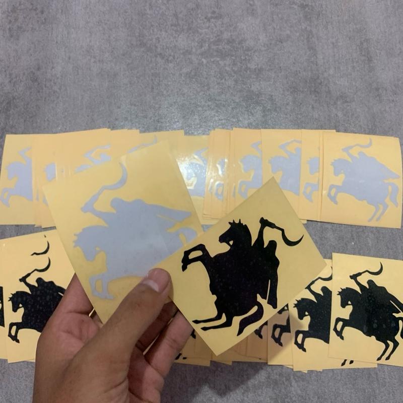 Sticker Cutting Kuda Perang/Berkuda CR, Sticker Motor, Mobil - Shop ...