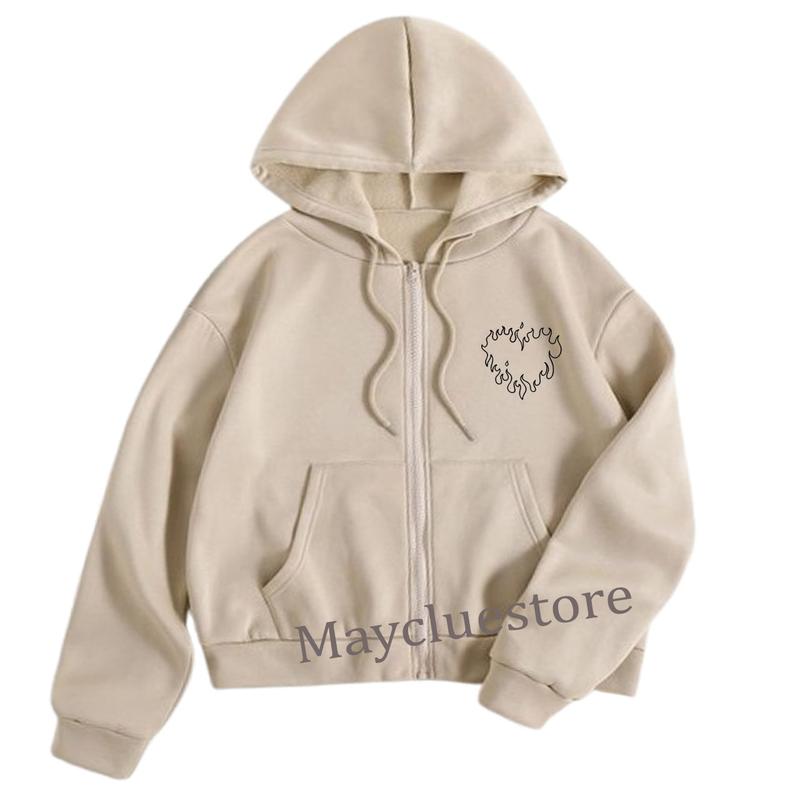 Hoodie Zipper Love ap hoodie zipper wanita korena style Bigsize L XL XXL XXXL XXXXL Jumbo jaket pria wanita aesthetic tebal jaket jumper wanita dan pria bahan flecee jaket hoodie wanita bisa cod 5