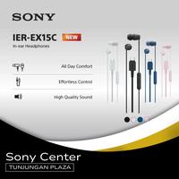 Gambar SONY IER-EX15C USB-C Wired Earphones / IEREX15C - Whte dari Sony Center Surabaya Official Kota Surabaya 1 Tokopedia