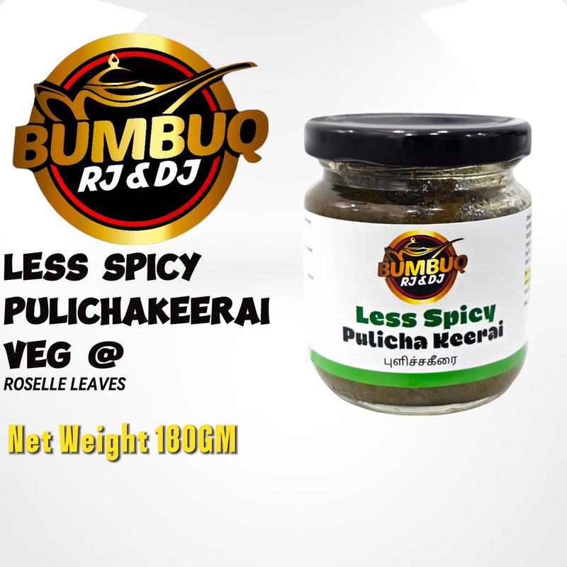 LESS SPICY PULICHAKEERAI VEGETARIAN BY BUMBUQ + Instant Food - TikTok ...