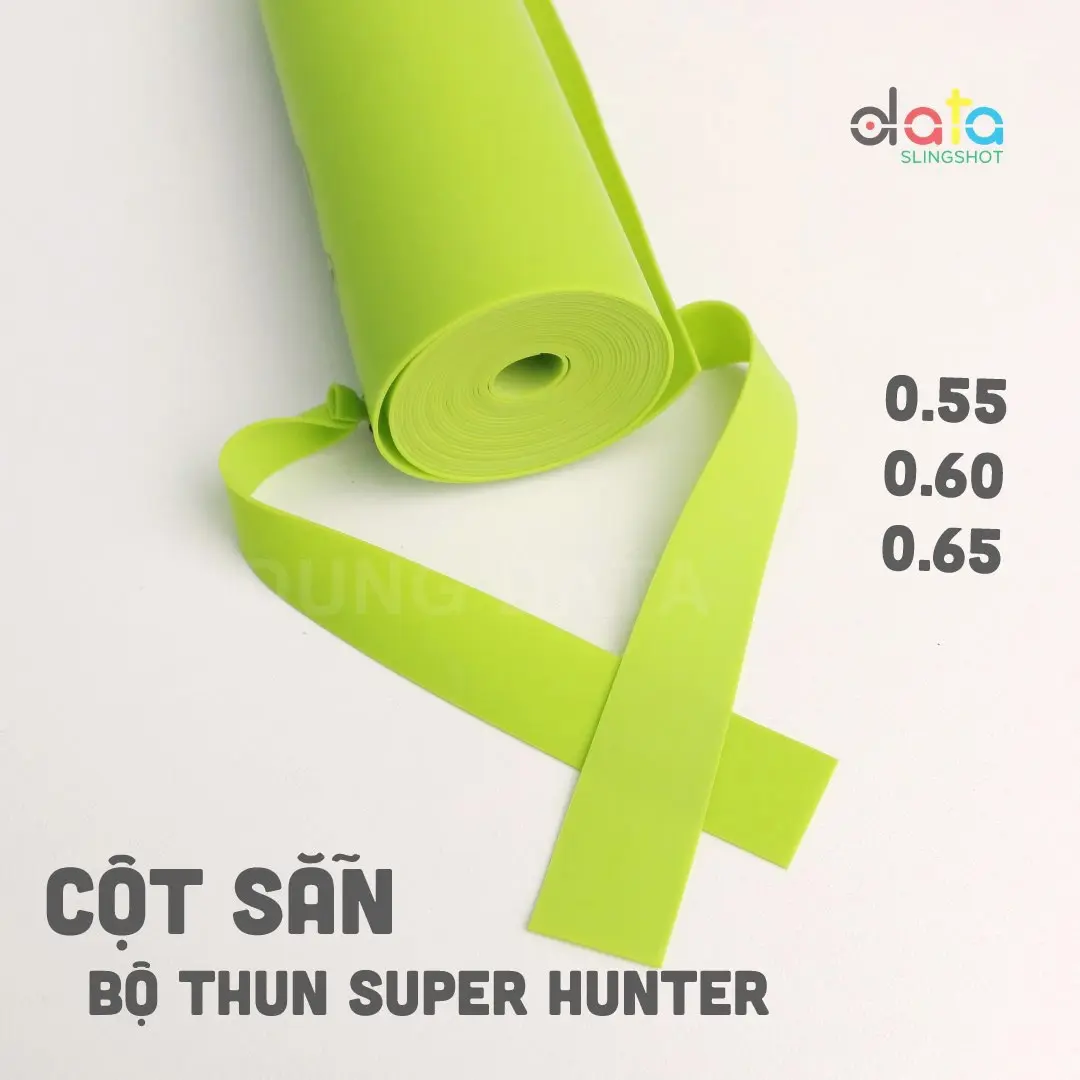 5 Bộ Dây Thun Kháng Lực Đàn Hồi G1 0.55 0.6 0.65 Cột Sẵn Tập Cơ Tay - DŨNG DATA