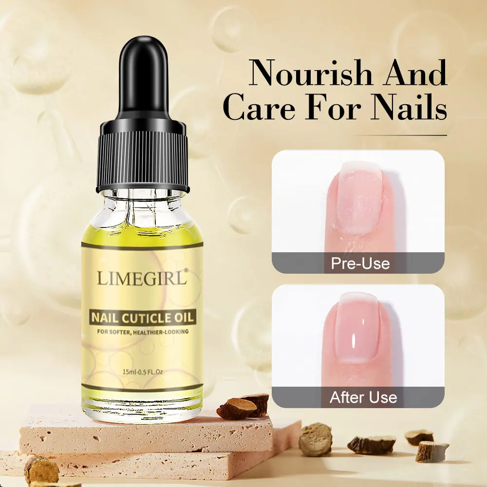 15ML Nail Cuticle Nutrient Oil Nourish Repair Damaged Nail Care