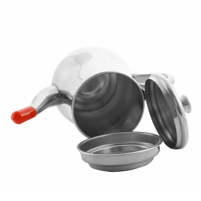 Cook Dầu Thép Không Gỉ Có Thể Đa Năng Chống Rò Rỉ Chịu Nhiệt Chai Giấm Nồi Cho Nhà Bếp Dụng Cụ Sắp Xếp Gia Đình 7