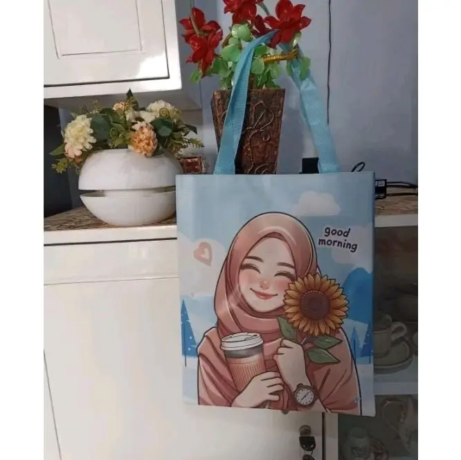 TAS NGAJI_TOTE BAG GILS_TAS SEKOLAH_TAS BELANJA 37*31 4