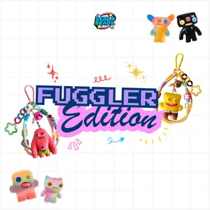 Beadabeads.craft Fuggler Bag Charm Edisi Lucu & Aesthetic Gantungan Tas Karakter Koleksi Manik-manik Berwarna Tahan Lama